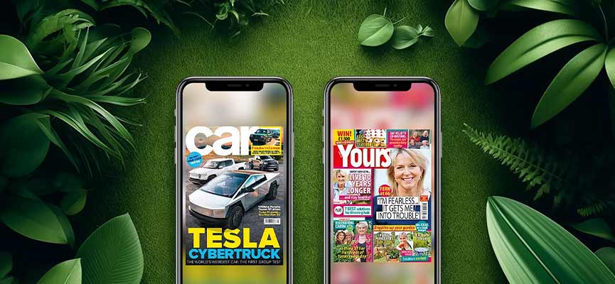 Introducing digital magazines of CAR and Yours